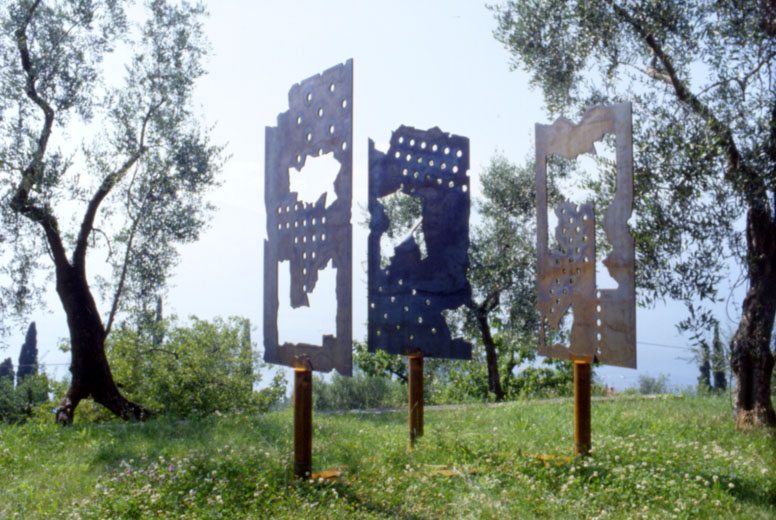 TRAGUARDO_1991_parco_sculture_Hotel_Bellevue_S._Lorenzo_Malcesine
