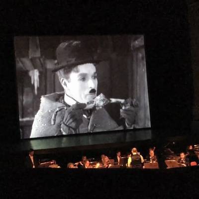 Cine-concerto dedicato a C. Chaplin
