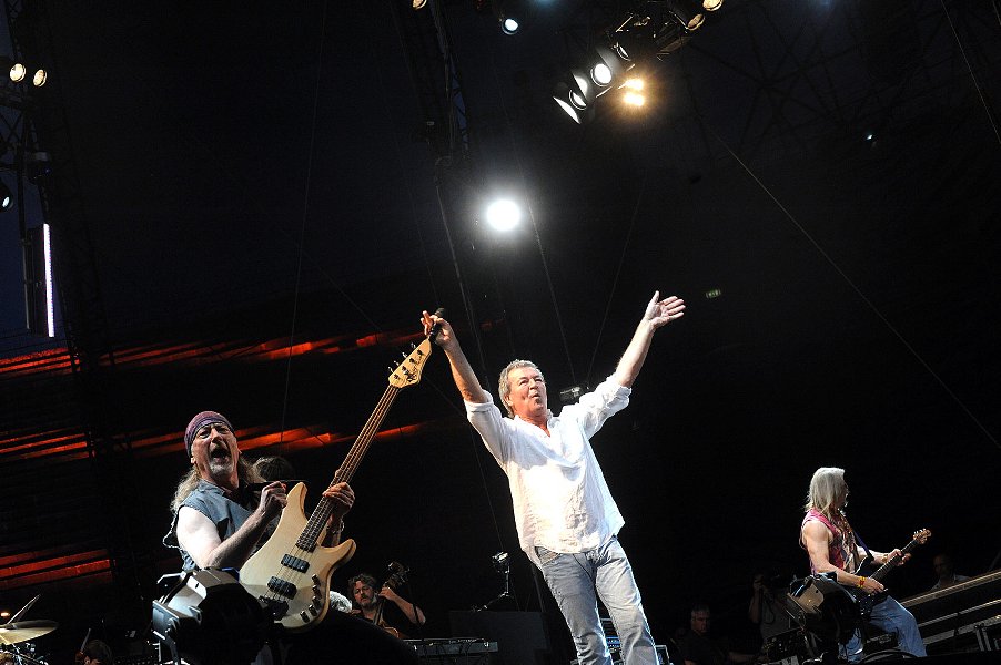 I Deep Purple in concerto Arena 2011